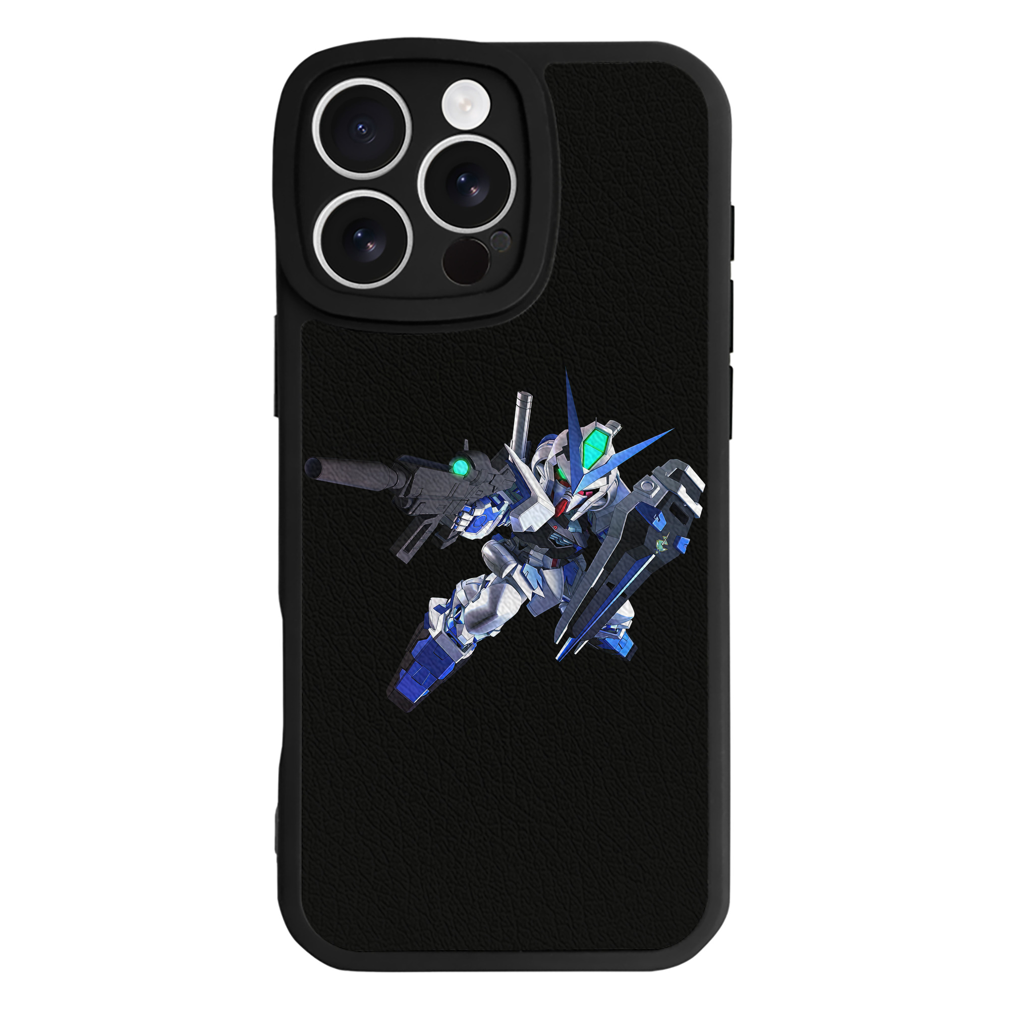 （画像用） 機動戦士ガンダム Mobile Suit Gundam 【iPhone 16シリーズ対応】シリコンスマホケース（レザー調） 材質：シリコン